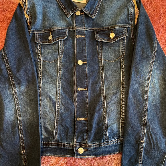 Angel Wings Denim Jacket - Picture 2 of 3